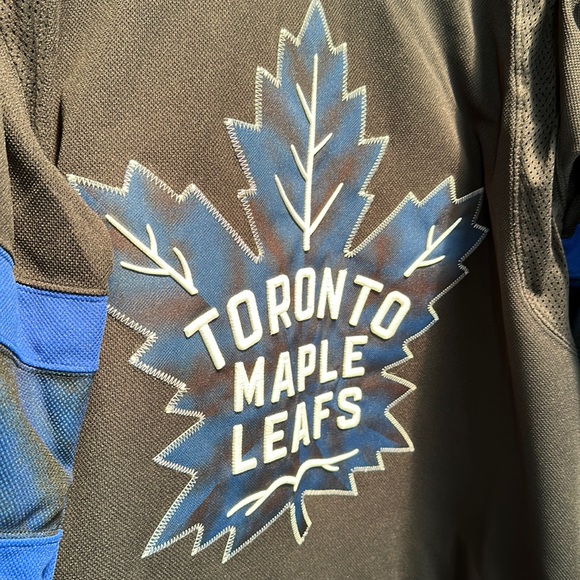 Auston Matthews adidas Black Toronto Maple Leafs Primegreen Authentic Pro Jersey - Picture 3 of 9